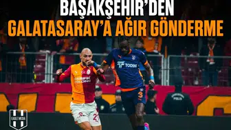 Başakşehir’den Galatasaray’a ağır gönderme