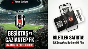 Beşiktaş - Gaziantep FK maçının bilet fiyatları açıklandı!
