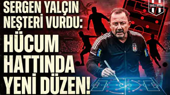 Sergen Yalçın neşteri vurdu: Hücum hattında yeni düzen!