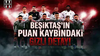 Beşiktaş’ın Kaybettiği Maçlardaki Çok İlginç Detay!
