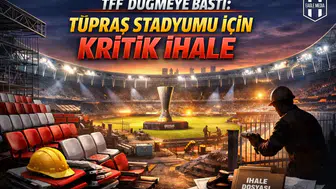 TFF düğmeye bastı: Tüpraş Stadyumu için kritik ihale