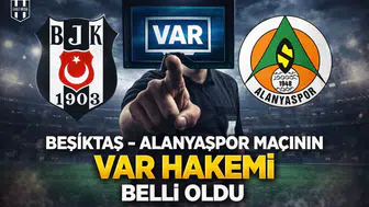 Beşiktaş - Alanyaspor maçında sürpriz kapıda!