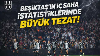 Beşiktaş’ın iç saha istatistiklerinde büyük tezat!