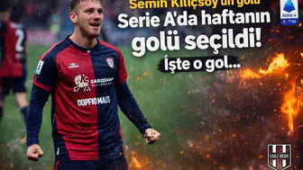Semih Kılıçsoy'un golü Serie A'da haftanın golü seçildi! İşte o gol...