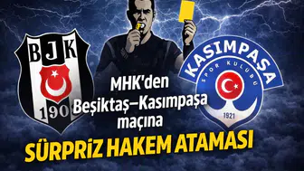 MHK’den Beşiktaş–Kasımpaşa maçına sürpriz hakem ataması