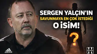 Sergen Yalçın'ın savunmaya en çok istediği o isim!