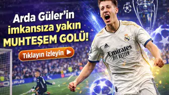Arda Güler’in imkansıza yakın muhteşem golü! Tıklayın izleyin