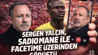 Sergen Yalçın, Sadio Mane ile FaceTime üzerinden görüştü