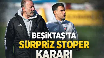 Beşiktaş'ta sürpriz stoper kararı