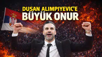 Dusan Alimpiyevic’e büyük onur