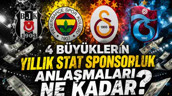 4 büyüklerin yıllık stat sponsorluk anlaşmaları ne kadar?