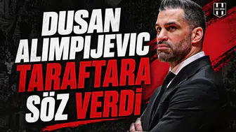 Dusan Alimpijevic taraftara söz verdi