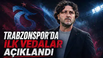 Trabzonspor'da ilk vedalar açıklandı