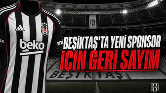 Beşiktaş’ta yeni sponsor için geri sayım