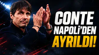 Antonio Conte Napoli'den ayrıldı