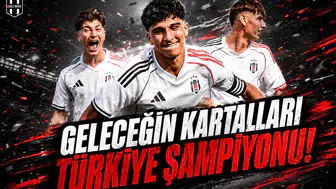 Beşiktaş'ın gençleri Türkiye şampiyonu oldu!