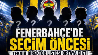 Fenerbahçe’de seçim öncesi teknik direktör listesi ortaya çıktı