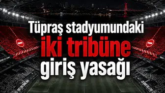 Tüpraş Stadyumu'nda İki Tribüne Giriş Yasağı!