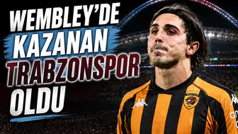 Wembley'de kazanan Trabzonspor oldu