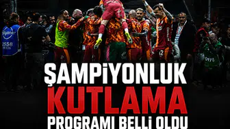 Şampiyonluk kutlama programı belli oldu