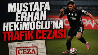 Mustafa Erhan Hekimoğlu'na trafik cezası