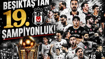 Beşiktaş'tan 19. şampiyonluk