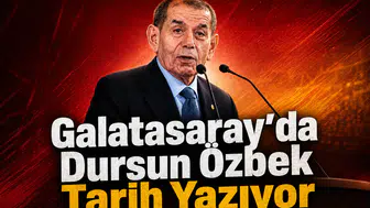 Galatasaray’da Dursun Özbek tarih yazıyor