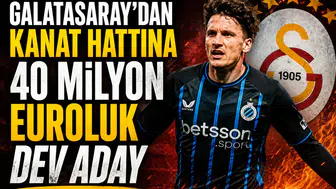 Galatasaray'dan kanat hattına 40 milyon euroluk dev aday