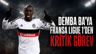 Demba Ba'ya Fransa Ligue 1'den kritik görev