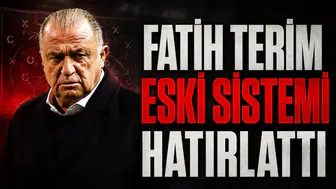 Fatih Terim eski sistemi hatırlattı