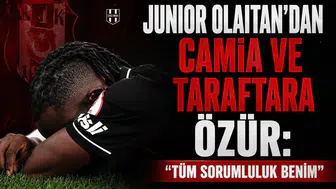 Junior Olaitan’dan camia ve taraftara özür: "Tüm sorumluluk benim"