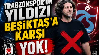 Trabzonspor'un yıldızı Beşiktaş'a karşı yok!