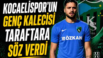Kocaelispor’un genç kalecisi taraftara söz verdi