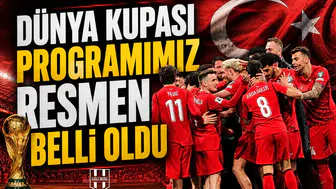 A Milli Takım'ın Dünya Kupası öncesi hazırlık maçı programı belli oldu