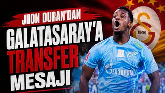 Jhon Duran'dan Galatasaray'a transfer mesajı