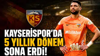 Kayserispor'da 5 yıllık dönem sona erdi!