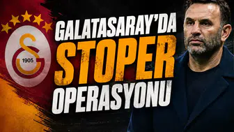 Galatasaray'da stoper operasyonu