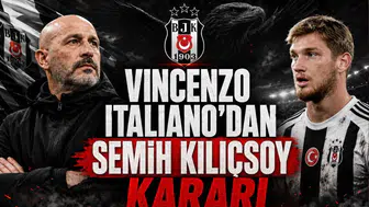 Vincenzo Italiano'dan Semih Kılıçsoy Kararı
