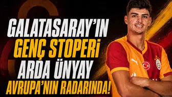 Galatasaray'ın genç stoperi Arda Ünyay Avrupa'nın radarında!