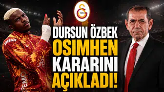 Dursun Özbek Osimhen kararını açıkladı!