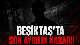 Beşiktaş'ta şok ayrılık kararı!