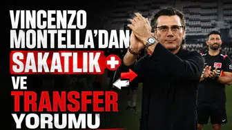 Vincenzo Montella'dan sakatlık ve transfer yorumu