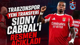 Trabzonspor yeni transferi Sidny Cabral'ı resmen açıkladı