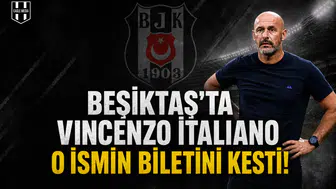 Beşiktaş'ta Vincenzo Italiano o ismin biletini kesti!
