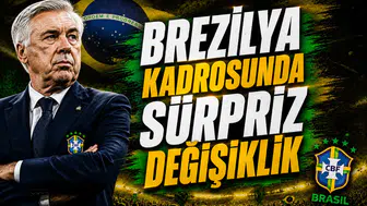 Brezilya Kadrosunda Sürpriz Değişiklik