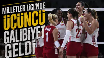 Milletler Ligi'nde üçüncü galibiyet geldi