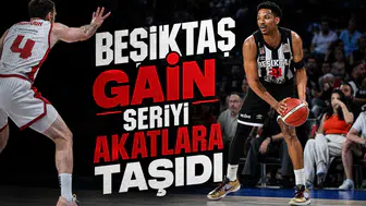 Beşiktaş GAİN zorlu deplasmanda kazandı seriyi Akatlar'a taşıdı