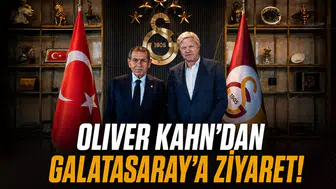 Oliver Kahn'dan Galatasaray'a ziyaret!