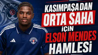 Kasımpaşa'dan orta saha için Elson Mendes hamlesi