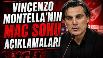 Vincenzo Montella'nın Maç Sonu Açıklamaları